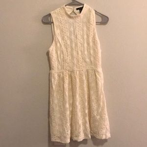 Ivory lace dress